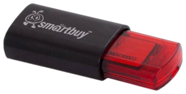 USB накопитель 16GB SmartBuy Click Black USB SB16GBCl-K