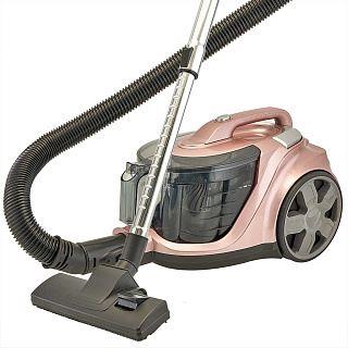 Пылесос Delta DL-0853 бежево-розовый