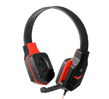 Гарнитура Defender Warhead G-320 черный/красный  (64033) Гарнитура Defender Warhead G-320 черный/красный  (64033)