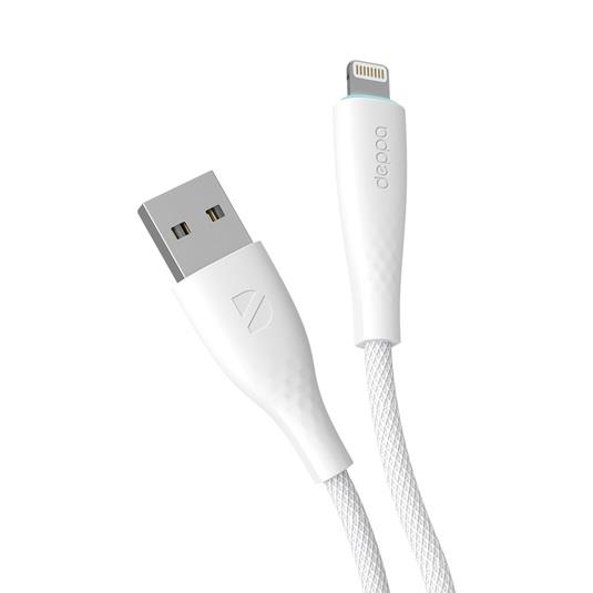 USB кабель Deppa Fly USB - Lightning  White (1м) 72530