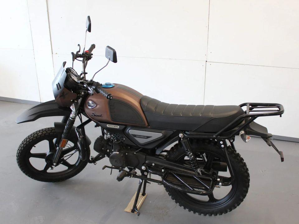 Мопед Racer RC Scout M1 коричневый