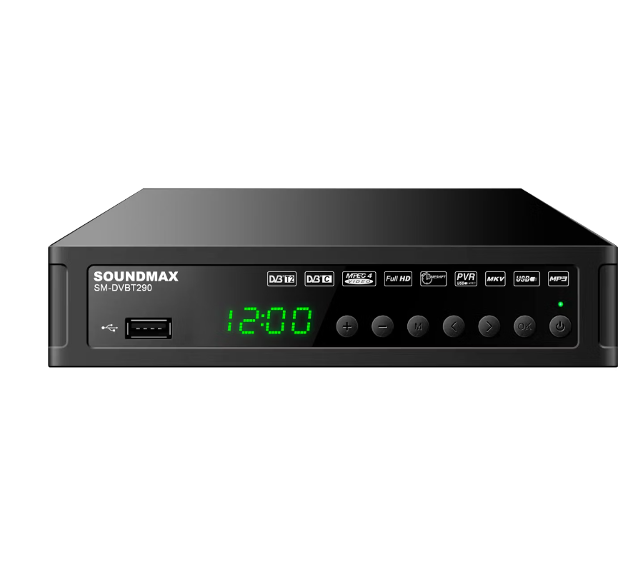 Ресивер Soundmax SM-DVBT290 Черный