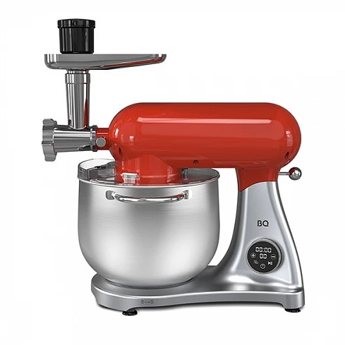 Планетарный миксер BQ MX851 Красный-Серебристый