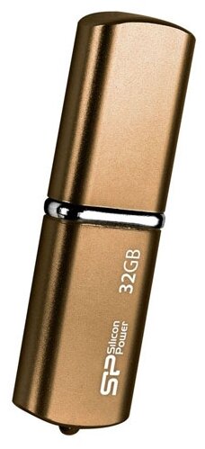 USB накопитель 32GB Silicon power LuxMini 720 Brown