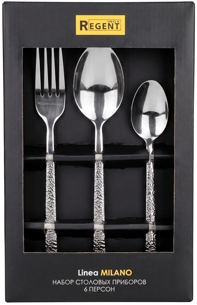 Набор столовых приборов Regent Linea Milano 18 пр. 82-102