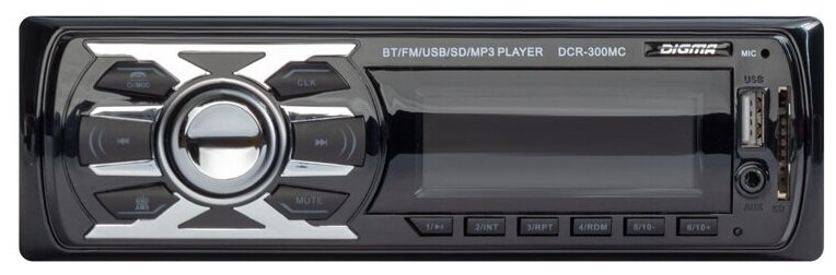Автомагнитола Digma DCR-300MC