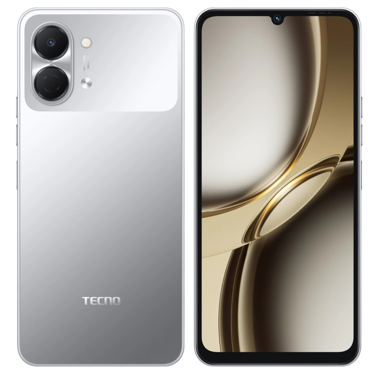 Смартфон TECNO Spark Go 3 4/64GB Titanium Grey