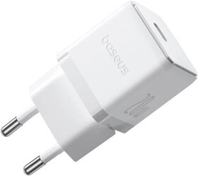 СЗУ Baseus Palm Fast Charger 1C 20W EU Moon White