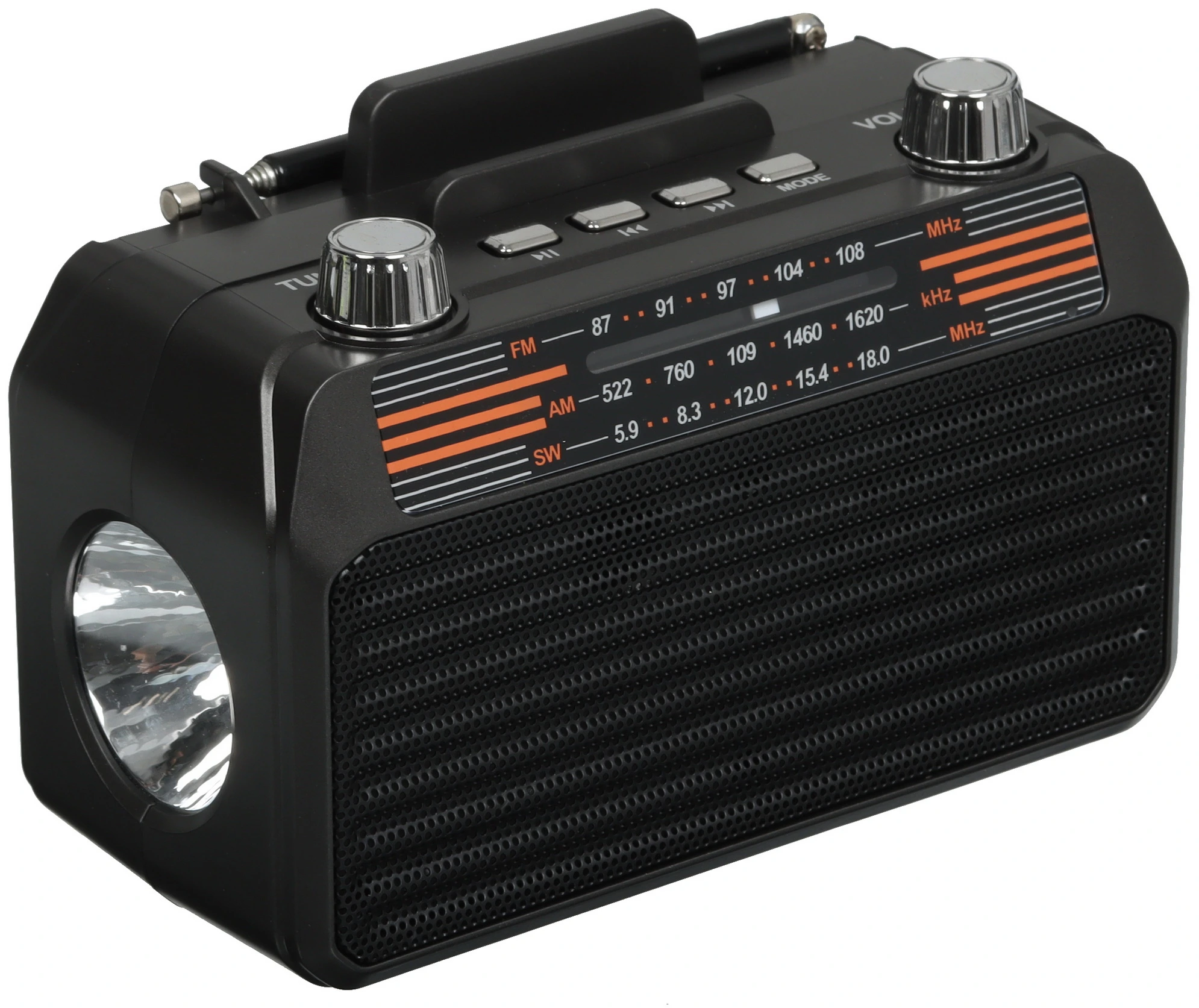 Радиоприемник SoundMAX SM-RD2114UB Черный