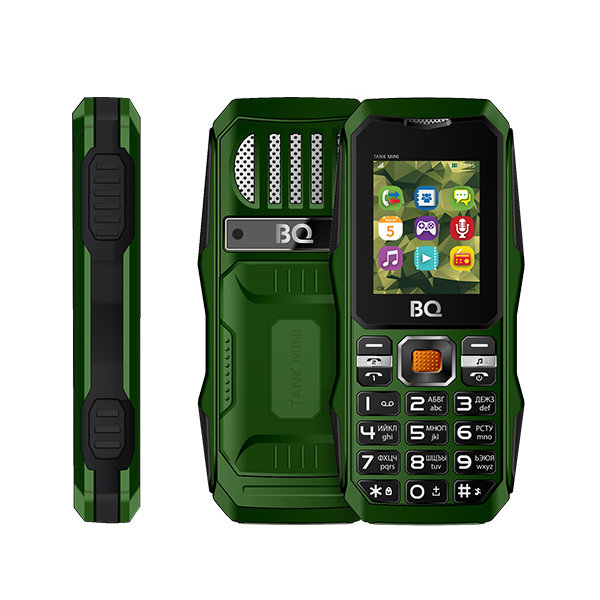 Мобильный телефон BQ 1842 Tank mini Dark green