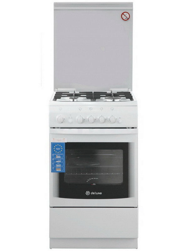 Плита газовая De Luxe 506040.14г (кр) чр