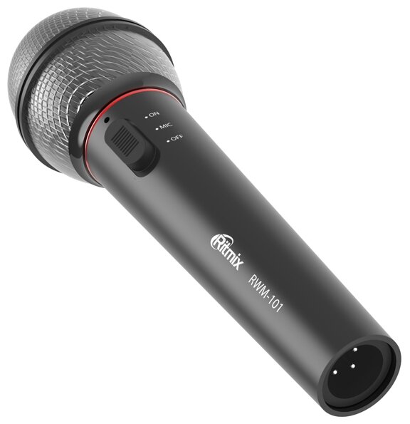 Микрофон для вокала Ritmix RWM-101 black