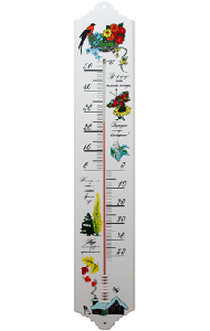 Термометр фасадный большой ТБ-45 в блистере