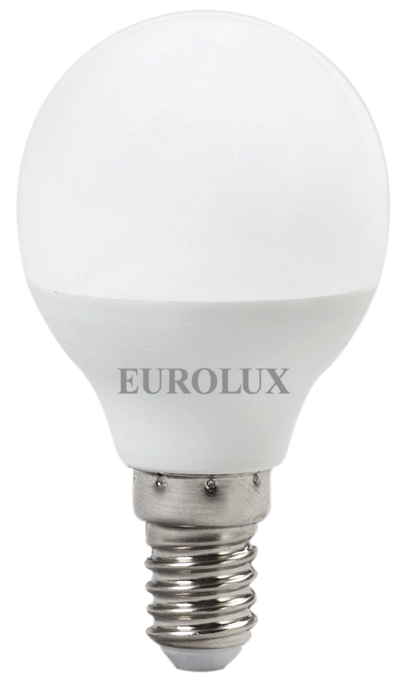 Лампа Eurolux LL-E-G45-7W-230-2,7K-E14