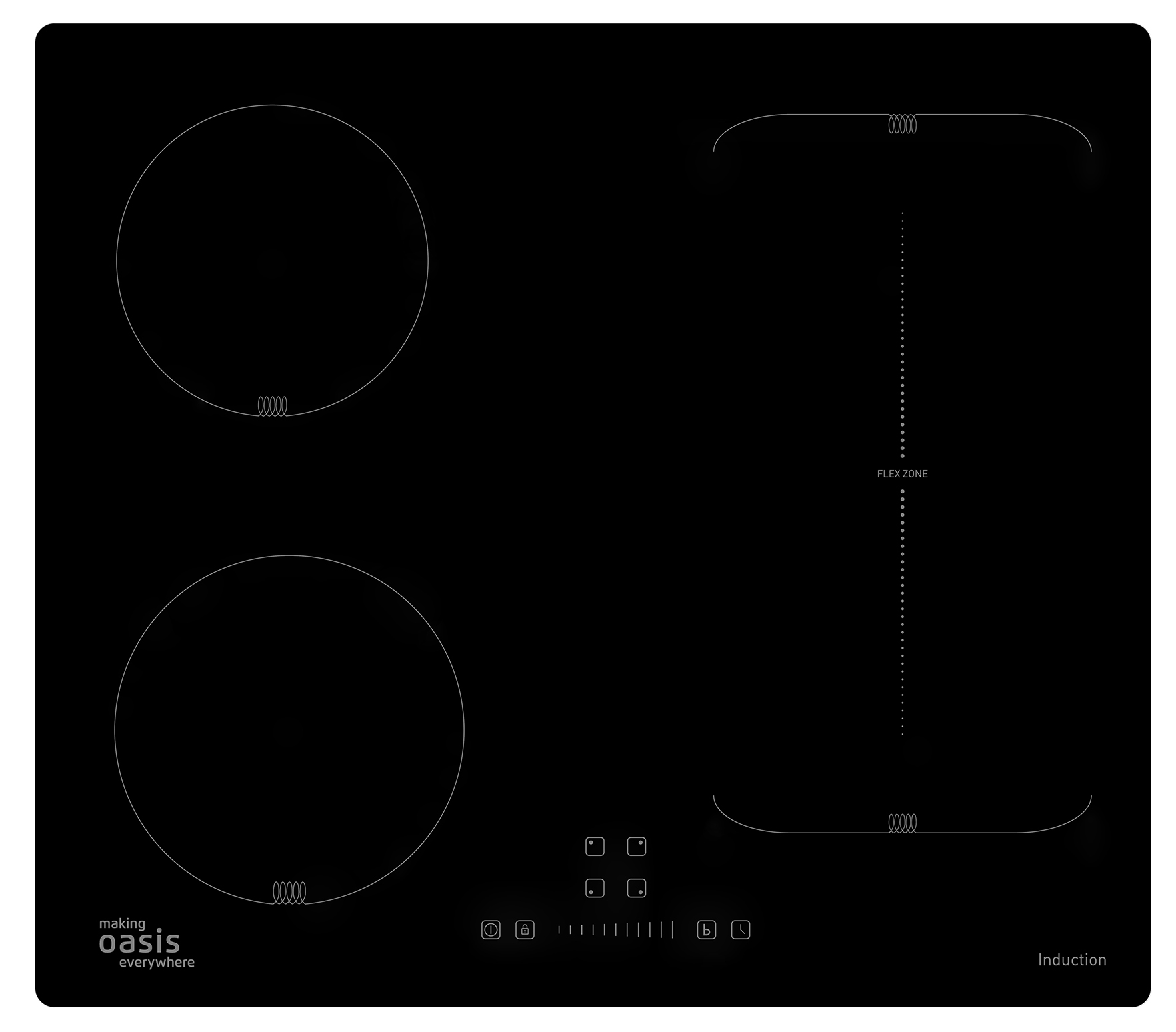 Индукционная варочная поверхность Oasis P-IBF