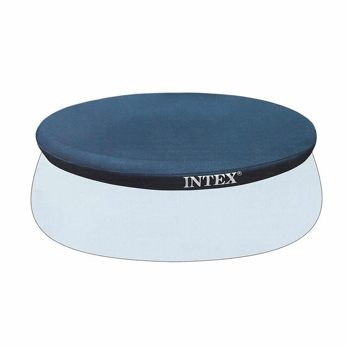 Тент для бассейна Intex 28021 EASY SET 284 см (выступ 30см) .(в коробке)