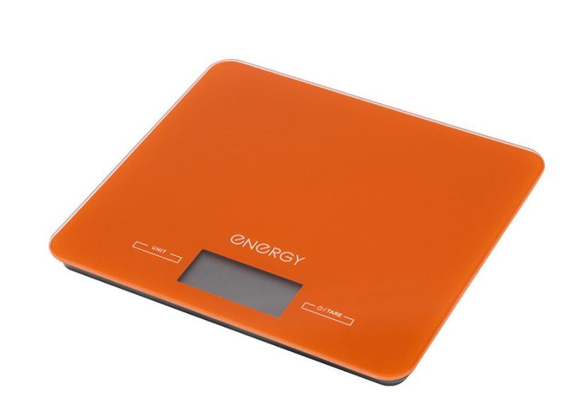 Кухонные весы Energy EN-432 оранжевые