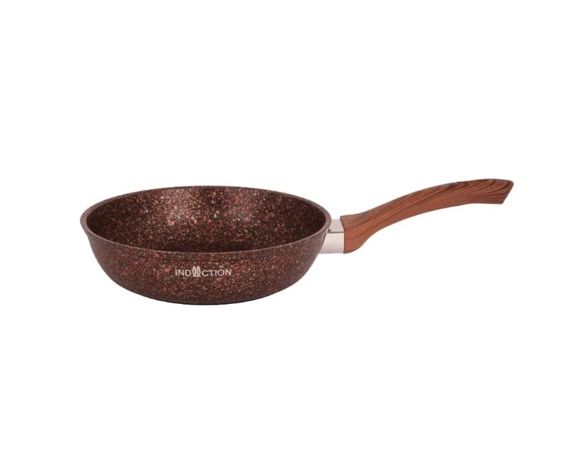 Сковорода Kukmara Granit Ultra Induction red 28 см со съем. ручкой сгаи282а