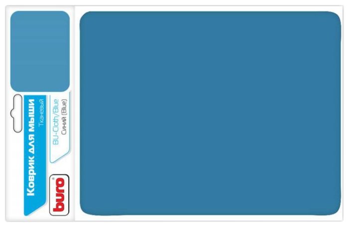 Коврик для мыши Buro BU-Cloth Blue