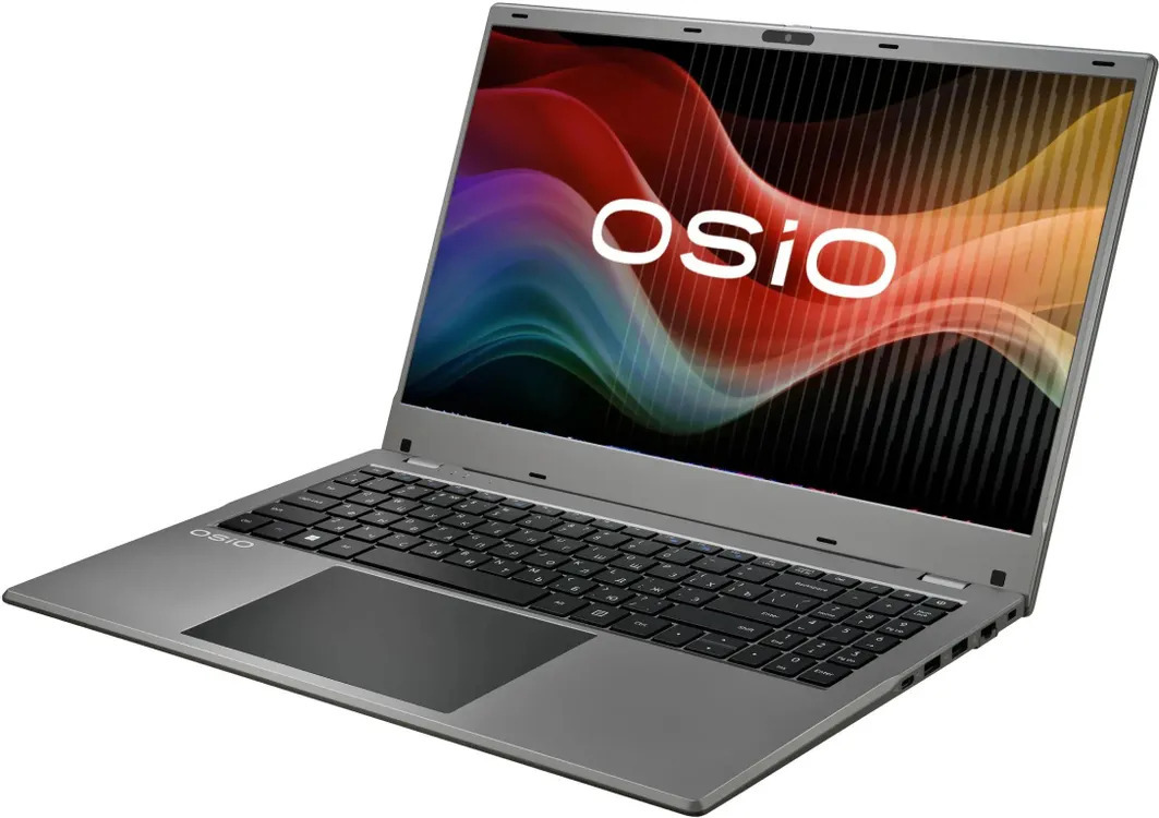 Ноутбук OSIO BaseLine B150i-012b Intel N100/8Gb/256Gb SSD/UHD 24EUs/15.6" IPS FHD (DOS) Black