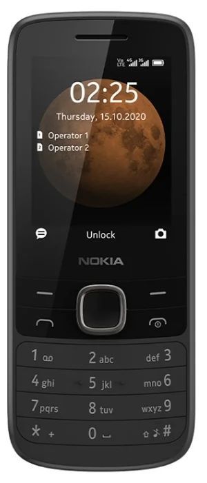 Мобильный телефон Nokia 225 DS 4G Black