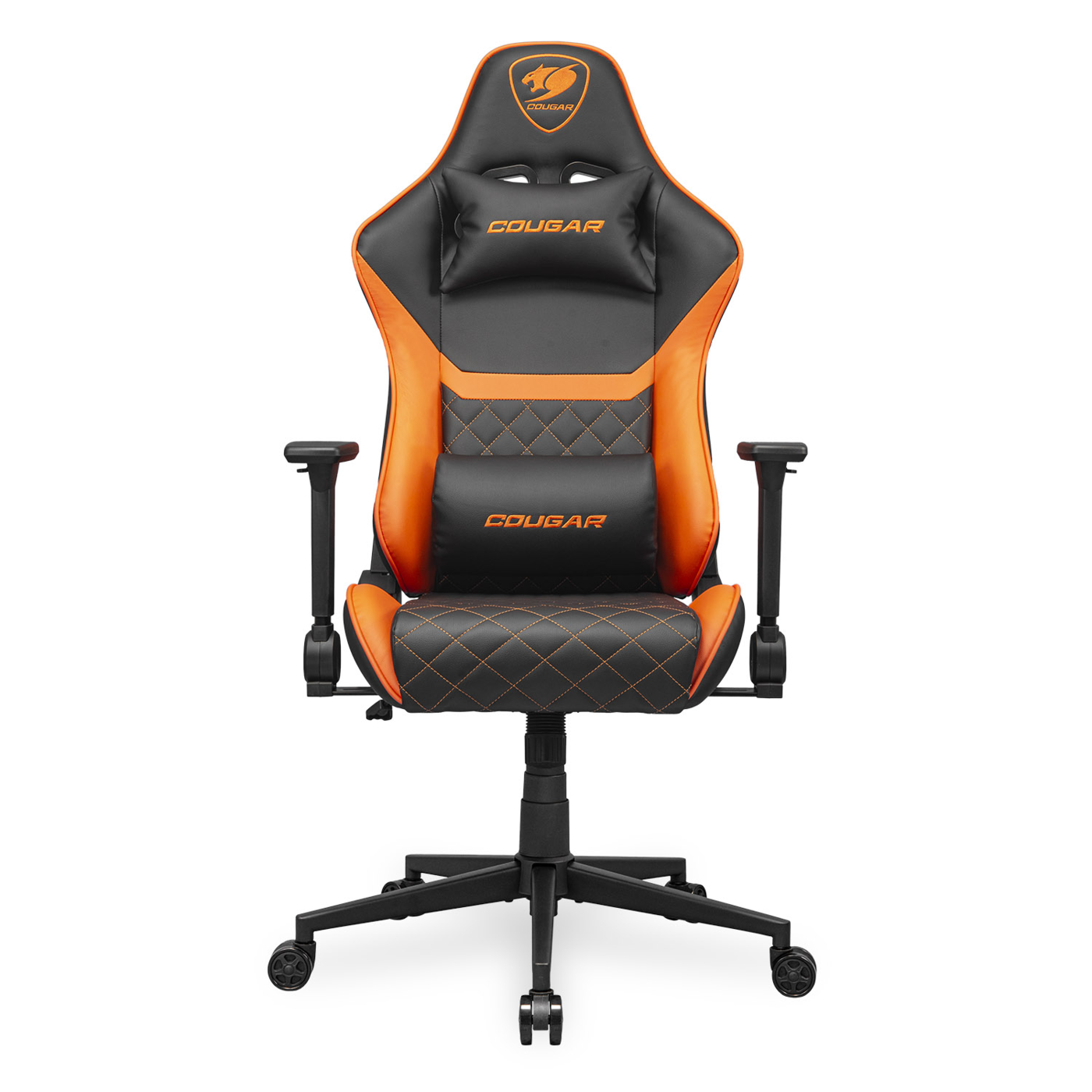 Игровое кресло Cougar Armor One V2 Black+Orange