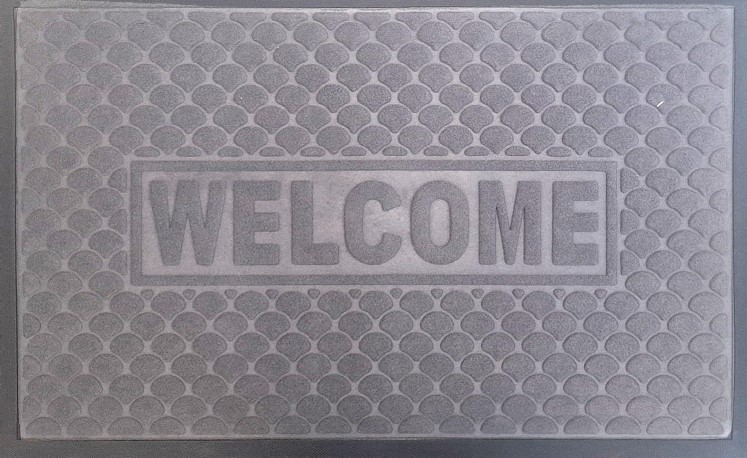 Коврик Graily Harmony придверный 60*90 см серый GR-har6090-2w