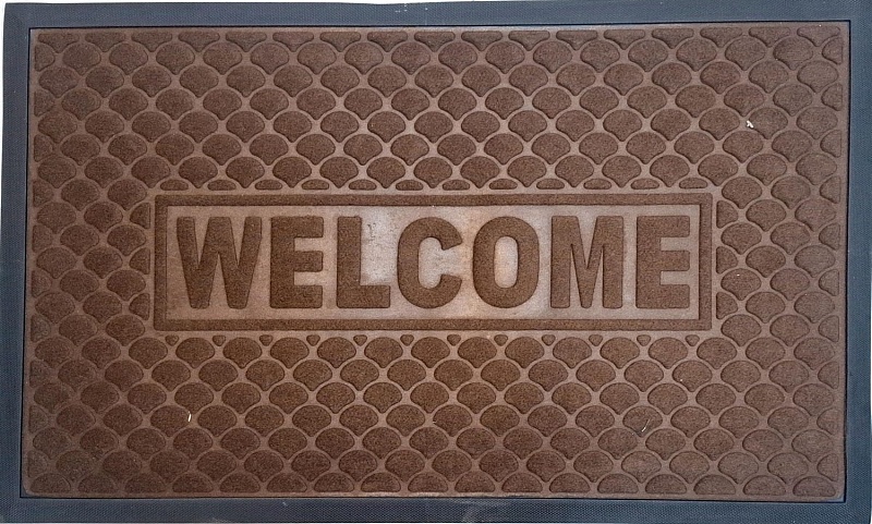 Коврик Graily Harmony придверный 60*90 см коричневый GR-har6090-1w