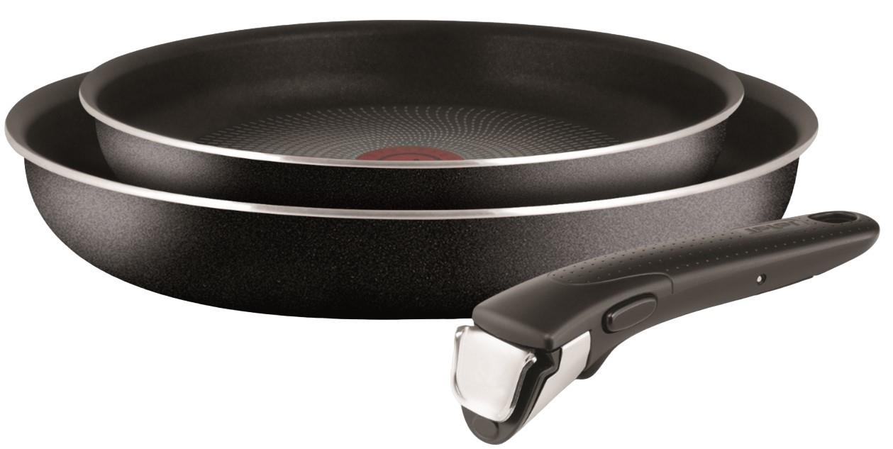 Набор посуды Tefal Ingenio Black 5 3 пр. 24/28 см 04238840