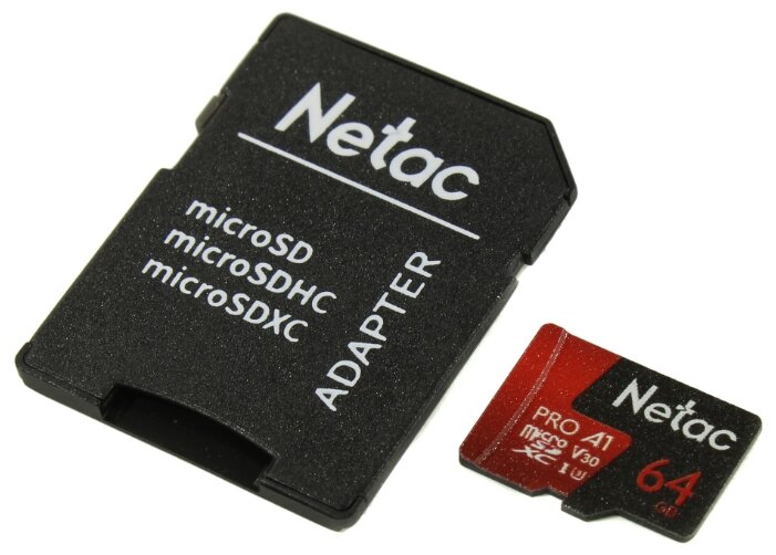 Карта памяти Netac MicroSD P500 Extreme Pro 32GB