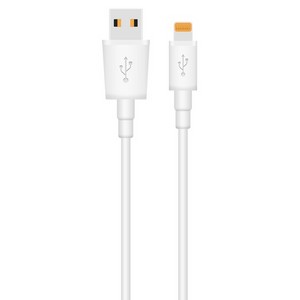 USB кабель Lightning Krutoff Modern (1m) белый