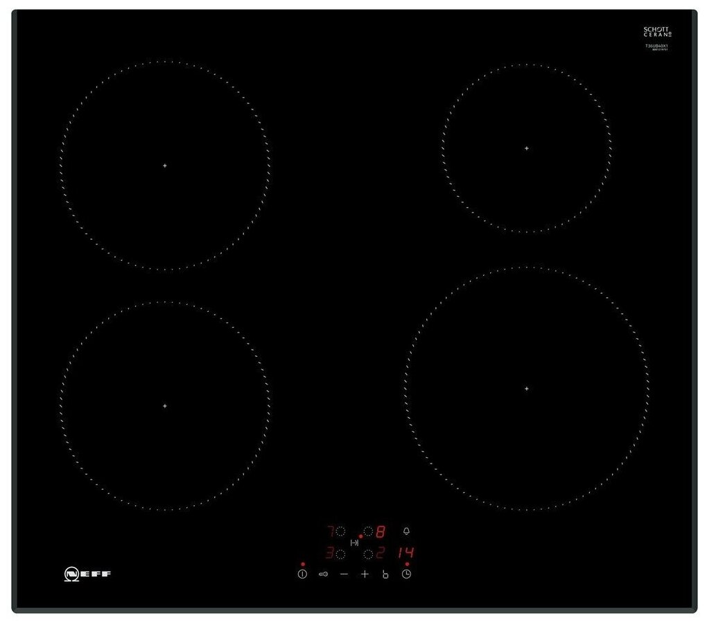 Индукционная варочная поверхность NEFF T36UB40X1