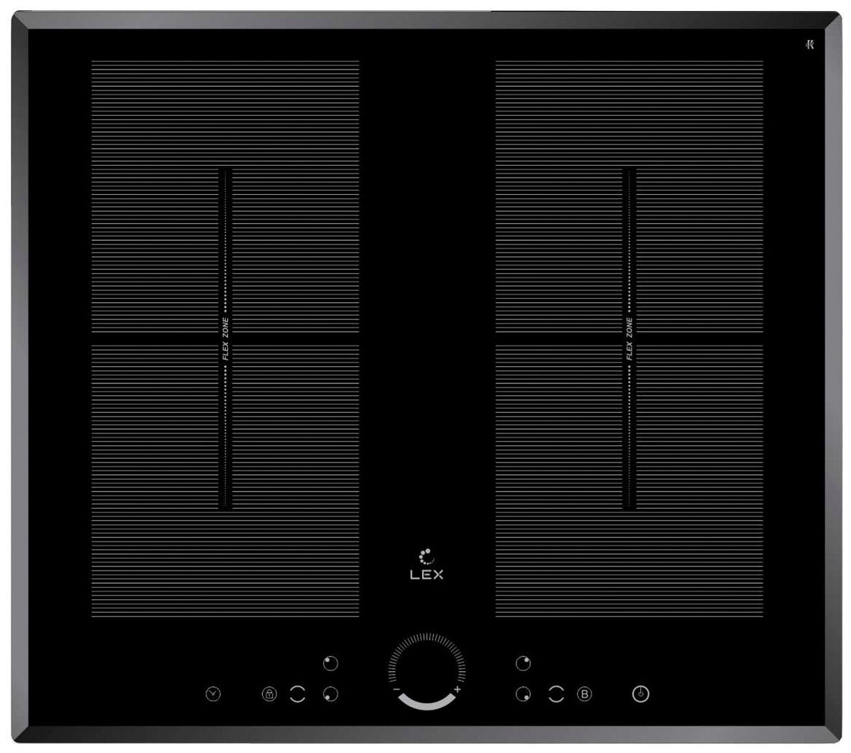 Индукционная варочная поверхность LEX EVI 640 F BL
