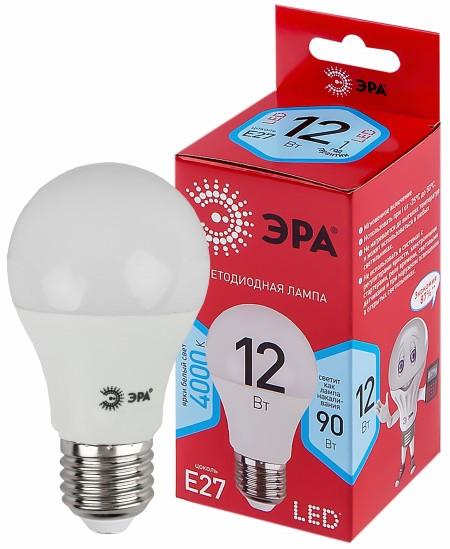 Лампа Эра Red Line LED A60-12W-840-E27 R