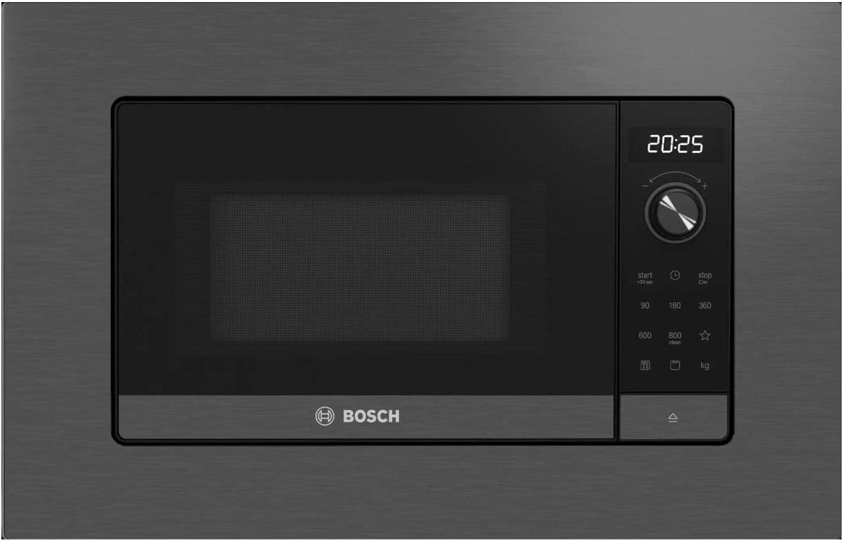 Микроволновая печь встраиваемая Bosch BEL623MD3 серый/черный