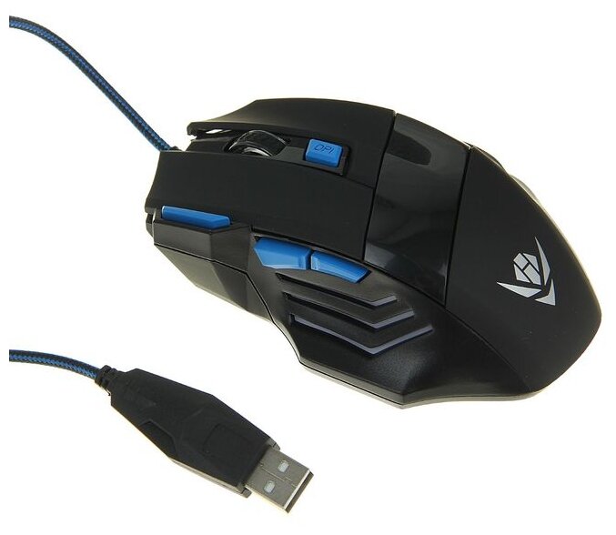 Мышь Nakatomi Gaming MOG-21U Black USB