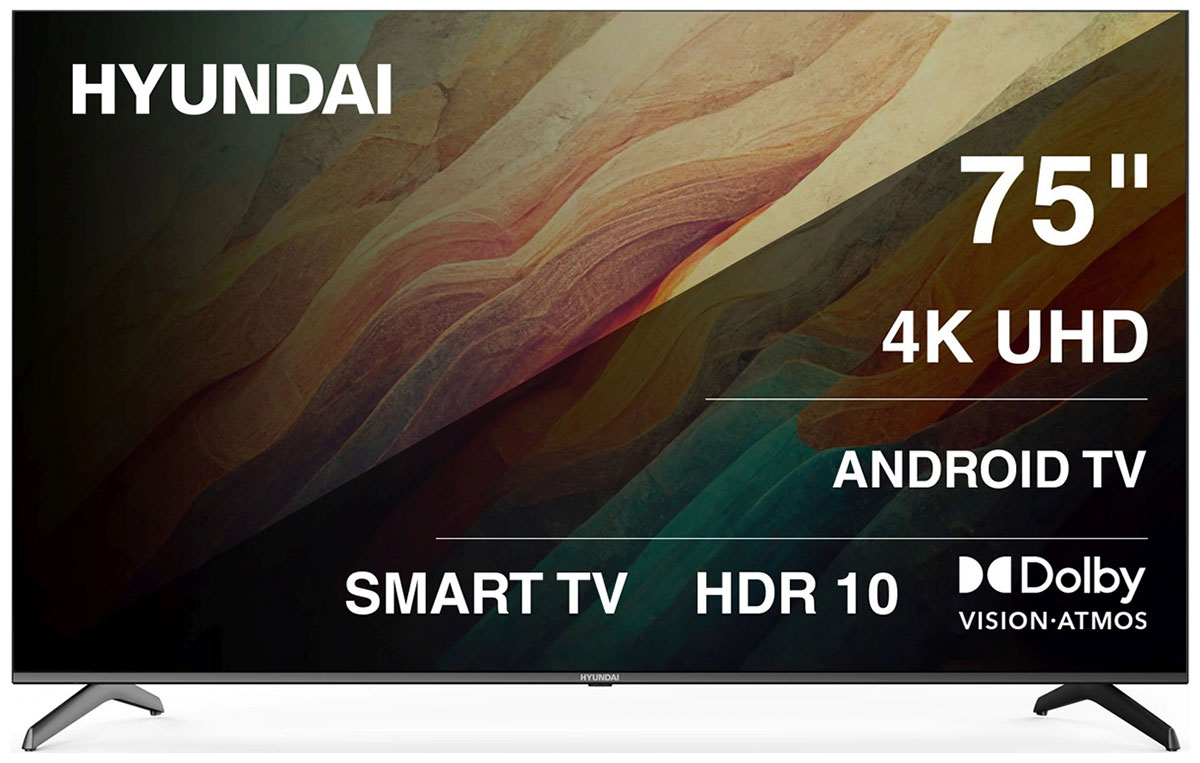 Телевизор Hyundai H-LED75BU7009