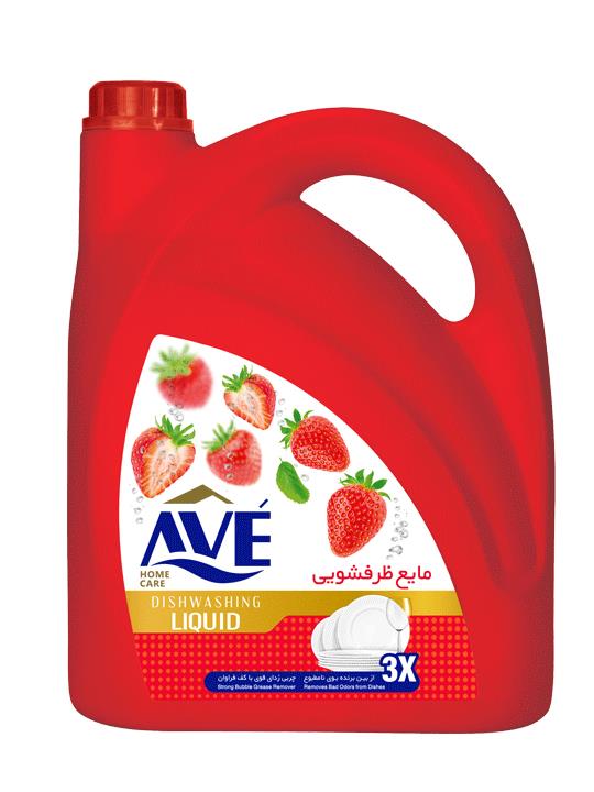 Средство для мытья посуды AVE Клубника 3750 мл
