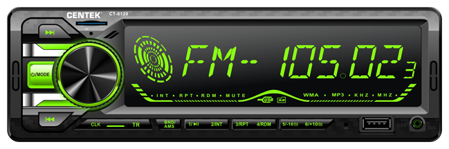 Автомагнитола CENTEK CT-8120