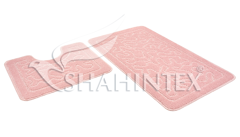 Набор ковриков д/в Shahintex РР 60*100+50*30 003 фламинго 77