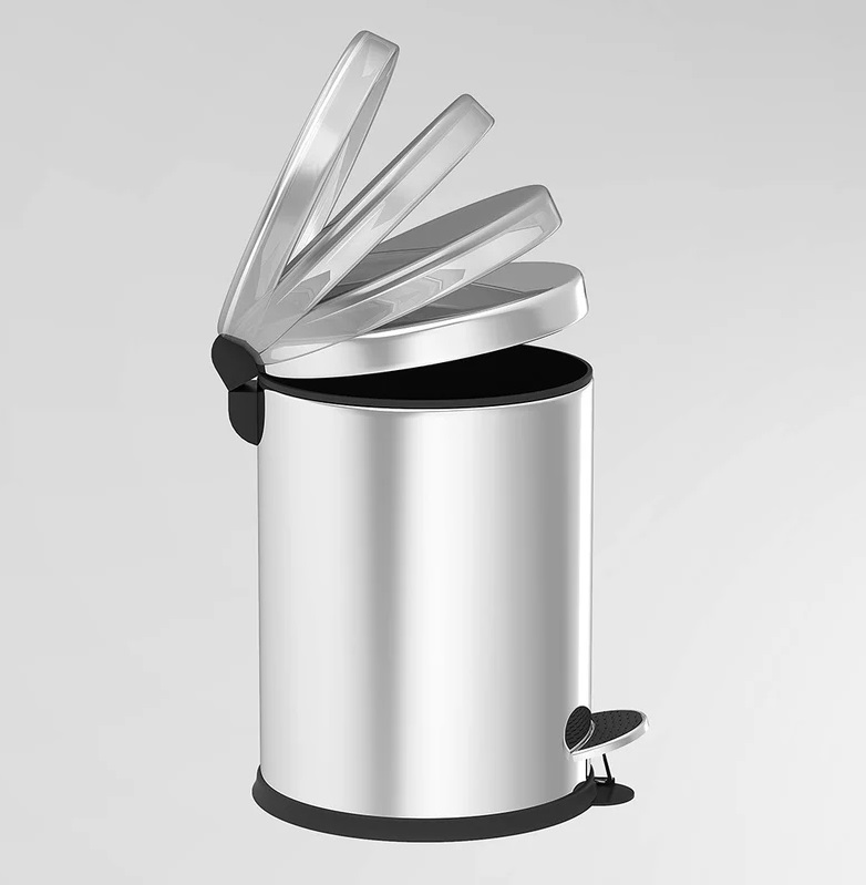 Ведро Perilla с педалью и доводчиком 8 л.