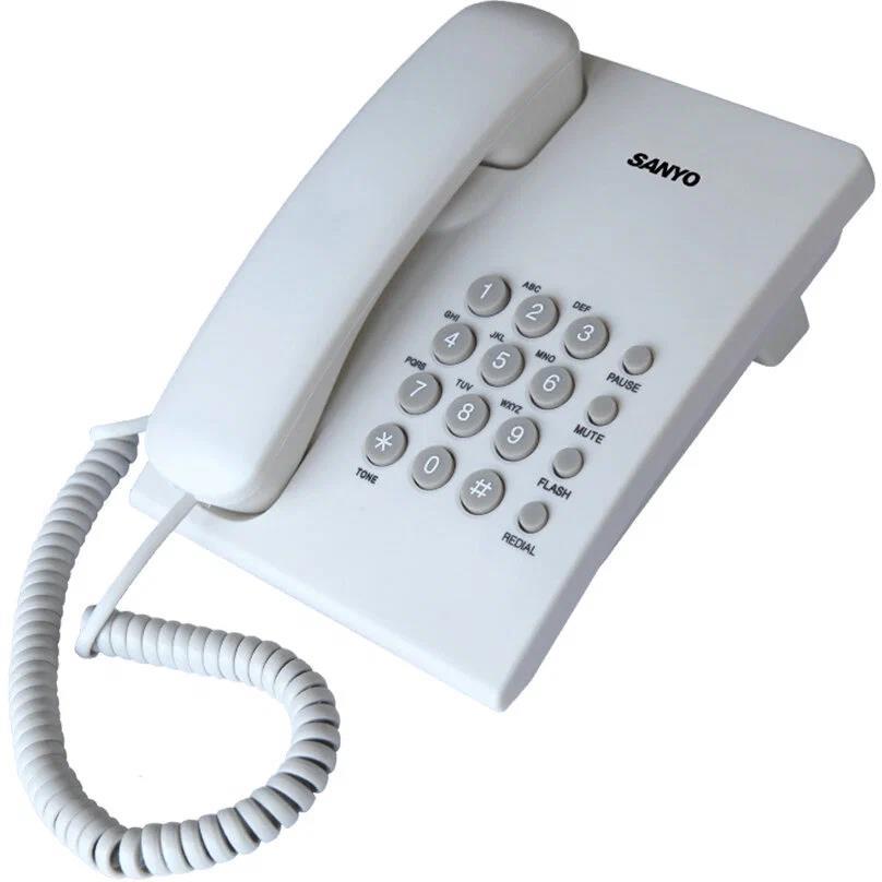 Телефон проводной Sanyo RA-S204W