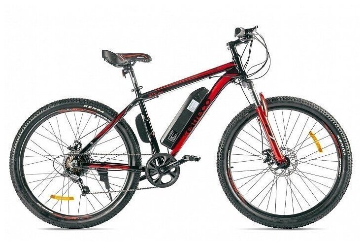Велогибрид Eltreco XT 600 D Черно-красный (022861-2386)