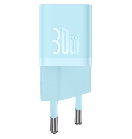 СЗУ Baseus GaN5 Fast Charger mini 1C 30W EU Galaxy Blue