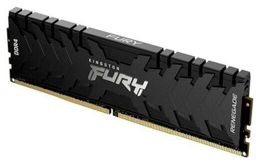 Оперативная память DDR4 8Gb Kingston Fury Renegade KF436C16RB/8 PC4-28800 3600MHz Black