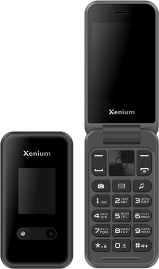 Мобильный телефон XENIUM X680 темно-серый