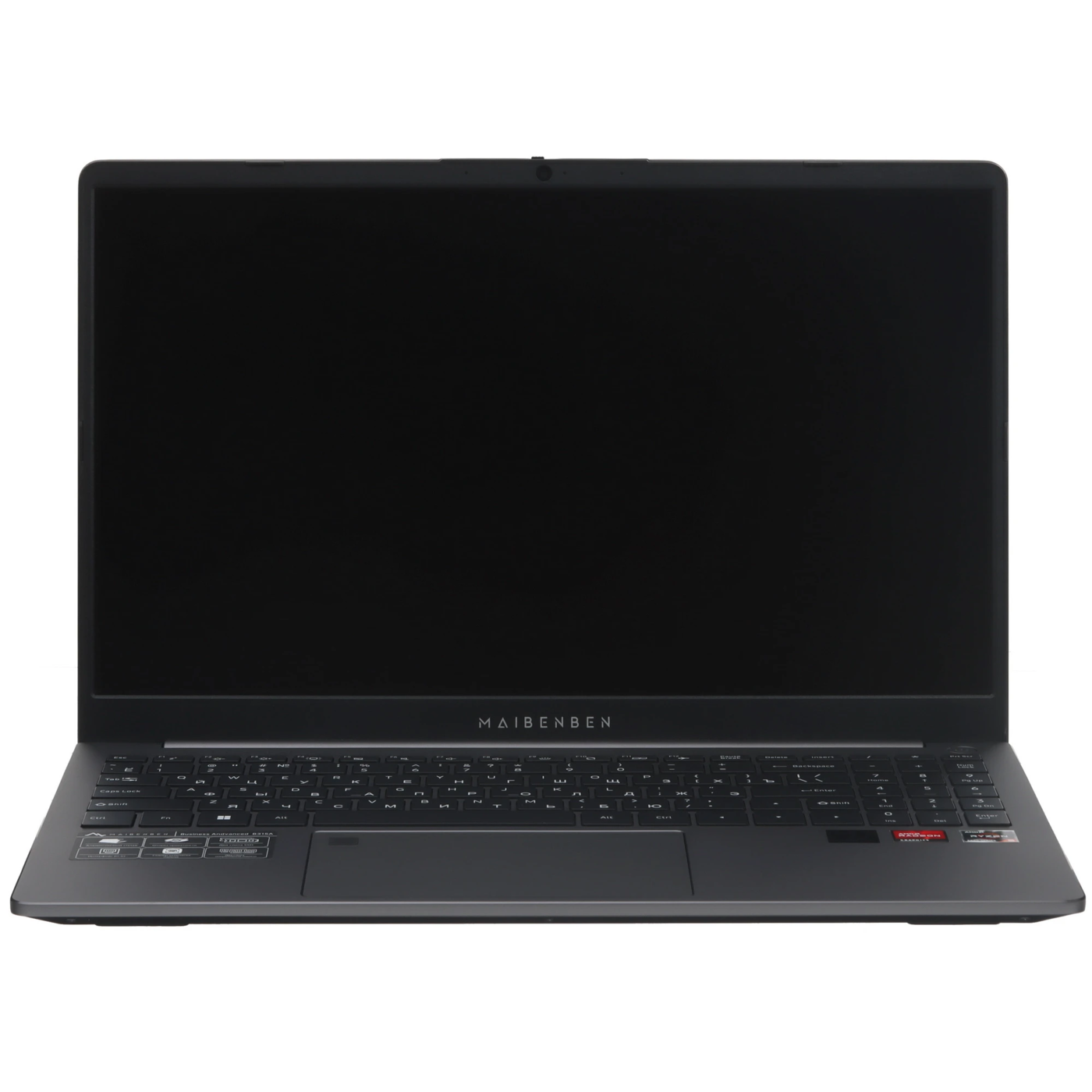 Ноутбук Maibenben B315A Ryzen 5 6600H/16Gb/512Gb SSD/660M/15.6" FHD IPS (Win11Pro) Dark Grey (B315A-R561UMF1SPGRE2)
