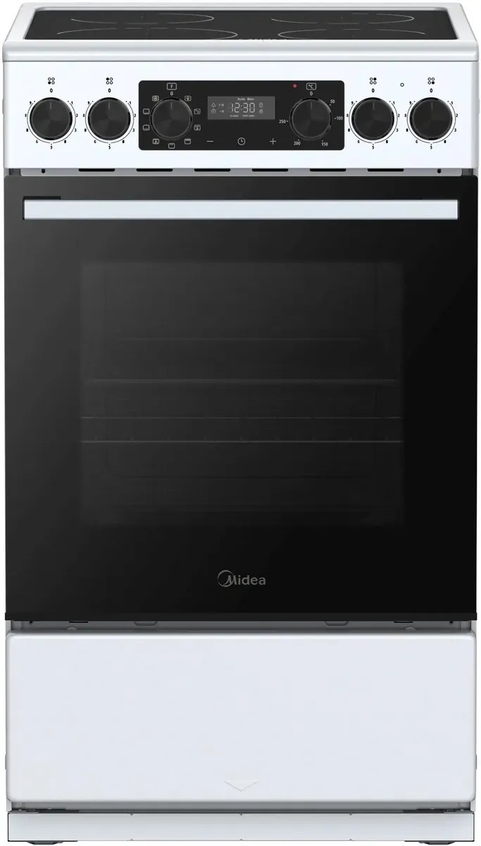 Плита электрическая Midea MFO-D4E20T9E(WH) белый