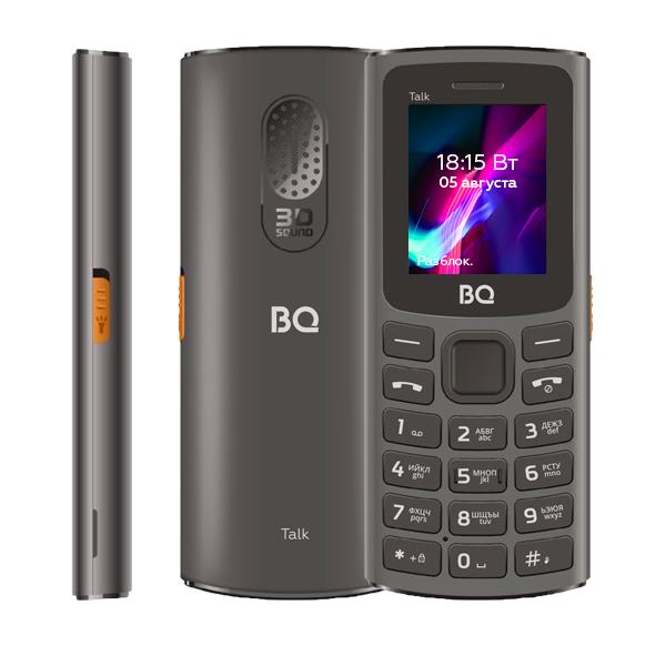 Мобильный телефон BQ-1862 Talk Grey