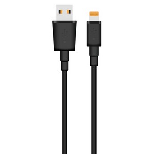 USB кабель Lightning Krutoff Modern (1m) черный